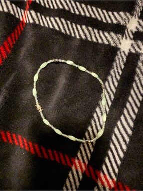 Light Green Beaded Anklet - Women Jewelry